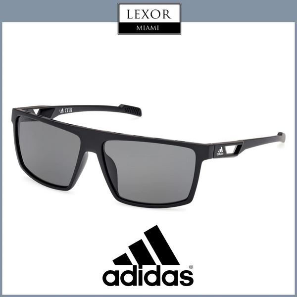 Adidas SP0083/S 02A Polarized Acetate Sunglasses Men