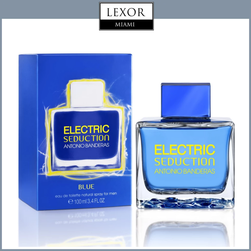 Antonio Banderas Electric Seduction Blue 3.4 EDT Men Perfume