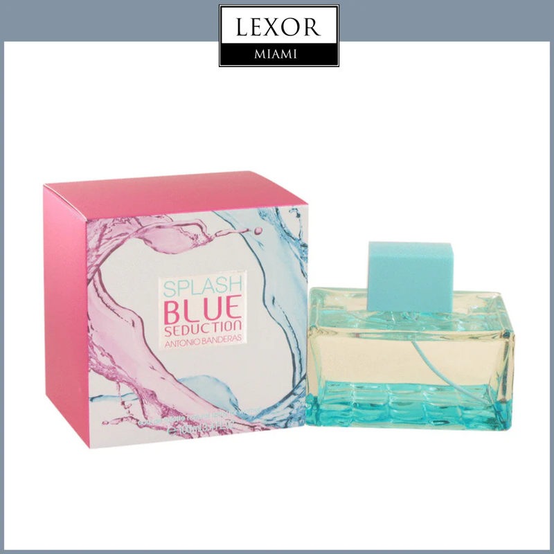 Antonio Banderas Splash Blue Seduction 3.4 EDT Women Perfume