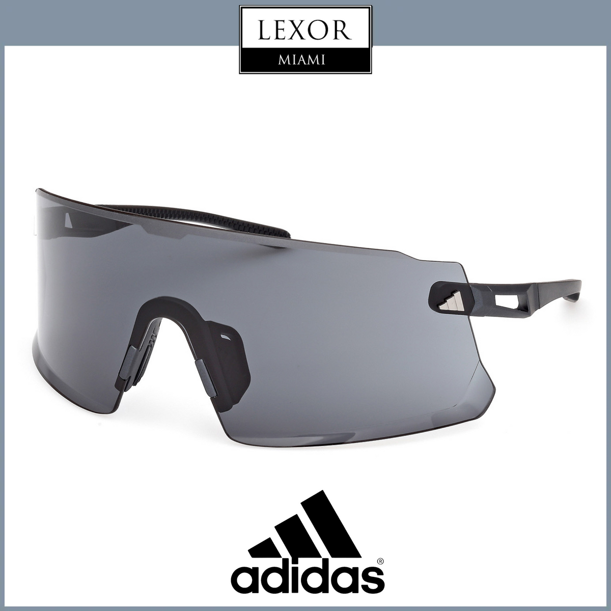 adidas SP Sunglasses ブラック　二月上旬に発送‼️ラスト商品‼️ Adidas a423 Whipstart Sunglasses - Go-Optic.com - SOLD OUT