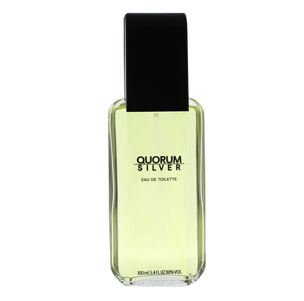 Antonio Puig Quorum Silver 3.4 oz. EDT Men Perfume