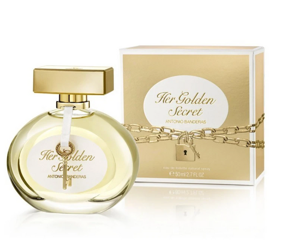 Antonio Banderas Her Golden Secret 2.7 fl.oz EDT Spray Women Perfume