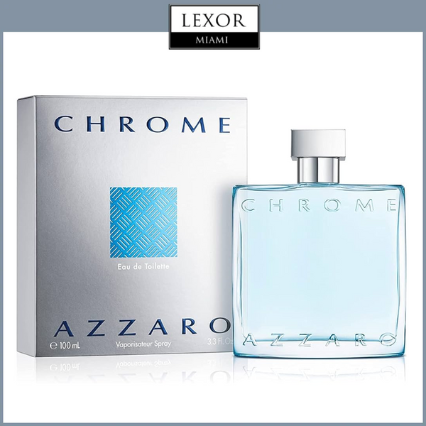 Azzaro Perfume Chrome 3.3 EDT Sp Men UPC: 3351500020409