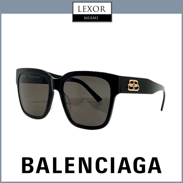 Balenciaga BB0056S 001 55 Unisex Sunglasses