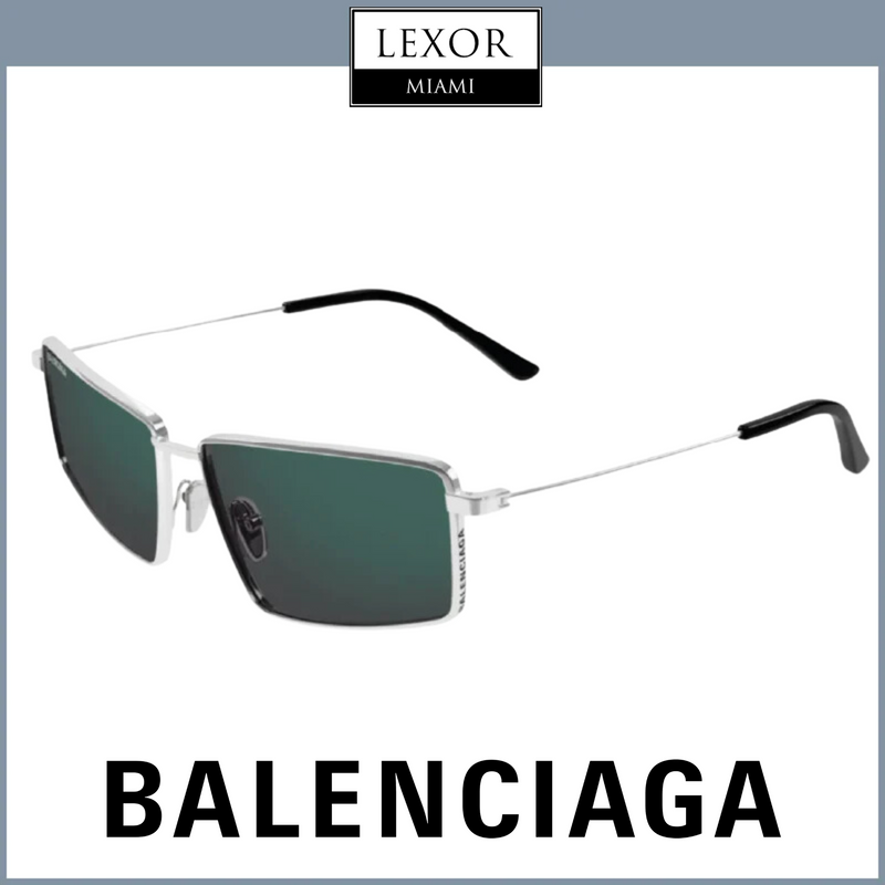 Balenciaga BB0195S-003 62 Sunglass MAN METAL