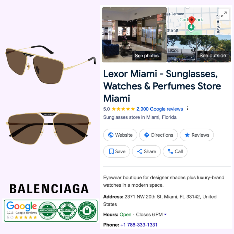Balenciaga BB0246SA 003 Women Sunglasses