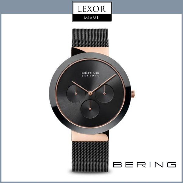 Bering 35040-166 Ceramic Stainless Steel Mesh Strap Unisex Watches