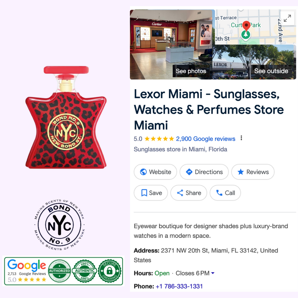 Bond No. 9 New Bond St. 3.3 EDP Women Perfume – Lexor Miami