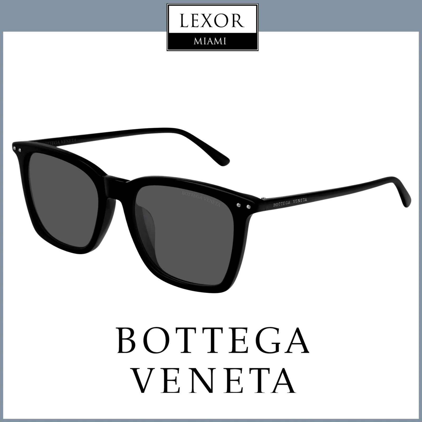 Bottega Veneta BV0251SA-001 53 Unisex Sunglasses – Lexor Miami