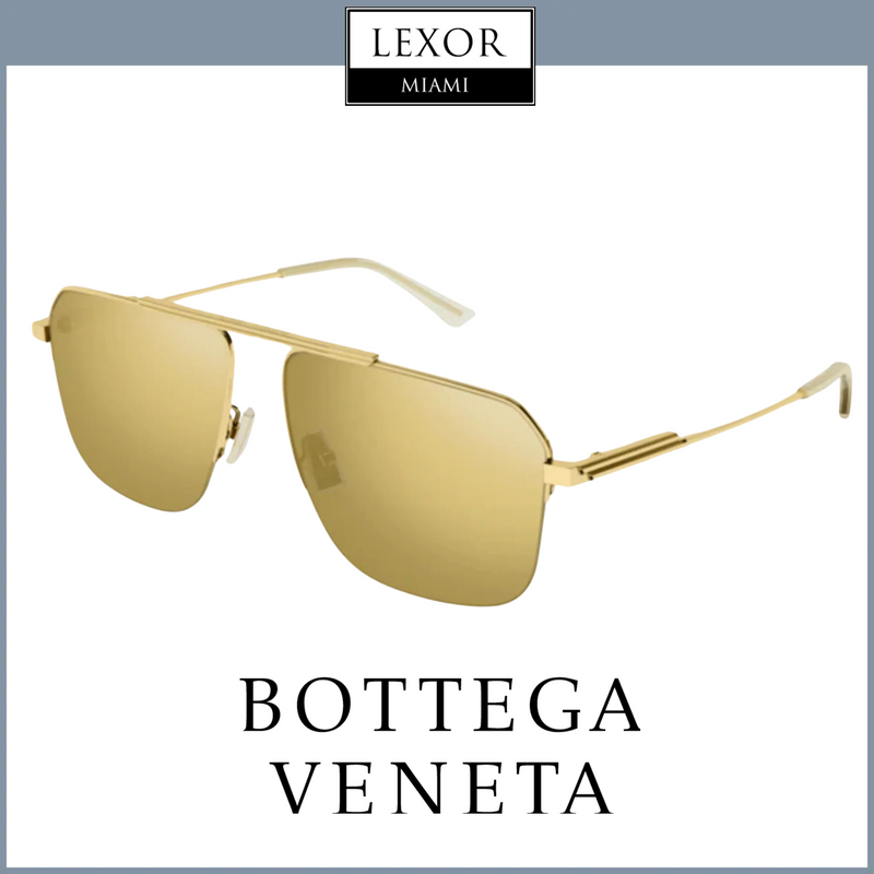 Bottega Veneta BV1149S-002 58 Sunglass UNISEX METAL