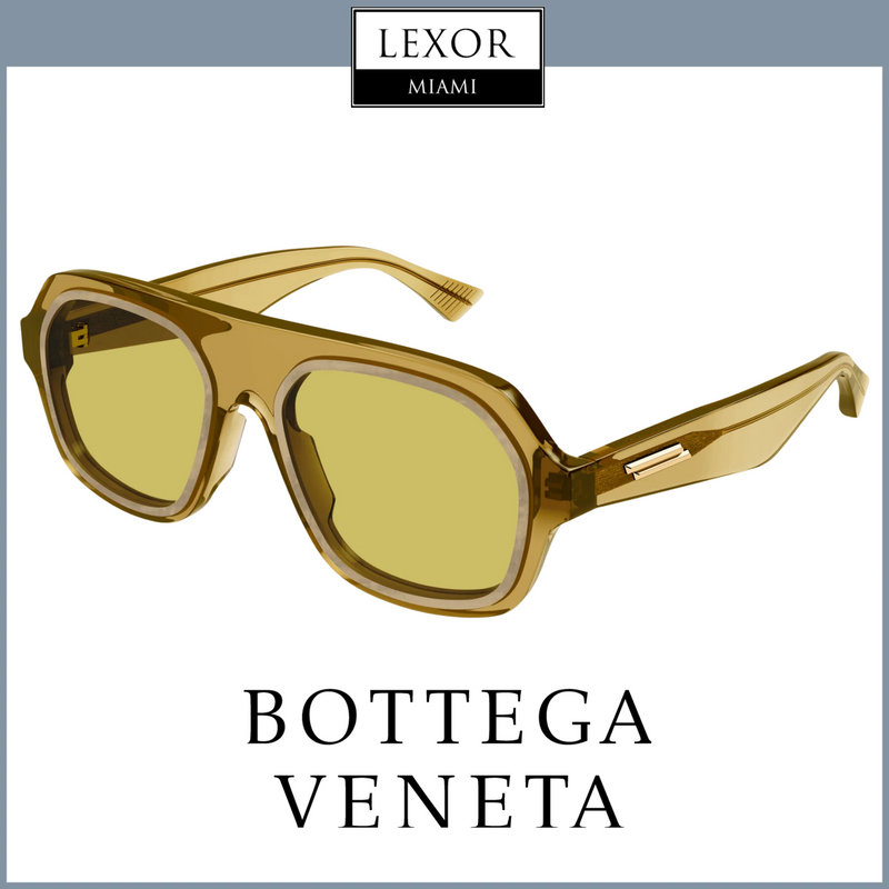 Bottega Veneta BV1217S-003 53 Sunglass MAN RECYCLED ACE