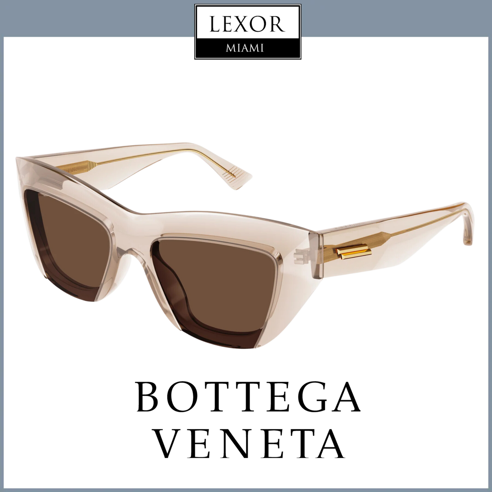サングラス BOTTEGA VENETA Woman Sunglasses Black BV1218S 001 Sunglasses Bottega Veneta | color Black | Gomez.pl/en