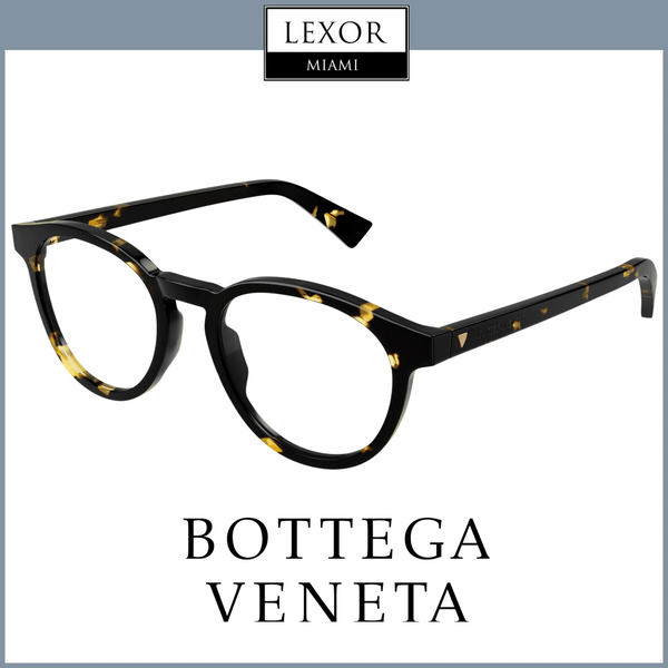 Montura de gafas Bottega Veneta BV1225O-001 50 UNISEX RECICLADA