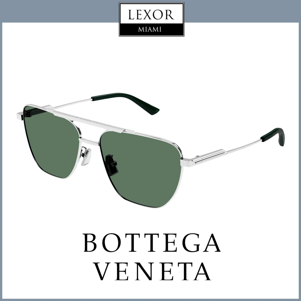 Bottega Veneta BV1236S-003 57 Sunglass MAN METAL – Lexor Miami Bottega Veneta BV1236S-003 57 Sunglass MAN METAL – Lexor Miami
