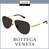 Bottega Veneta BV1240S-001 59 Sunglass MAN METAL