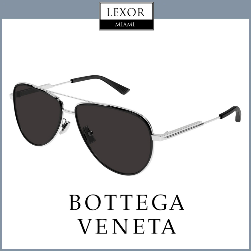 Bottega Veneta BV1240S-003 59 Sunglass MAN METAL