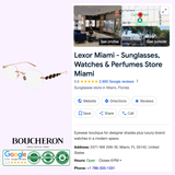 Boucheron BC0133O-001 56 Armação de Óculos Feminina