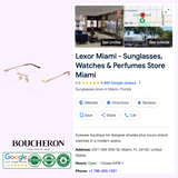 Óculos de sol Boucheron BC0056O 002 feminino
