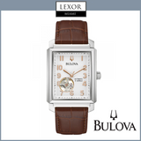 Bulova 96A268 Sutton Brown Leather Strap Men Watches