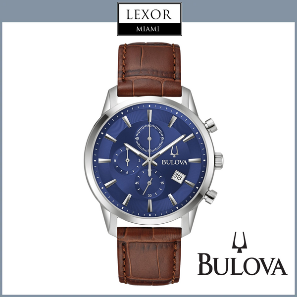 Relojes Bulova 96B402 CORREA MW ST BL CRONO SUTTON