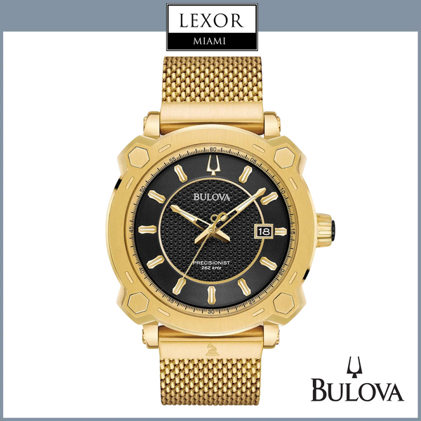 Bulova precisionist gold watch online