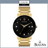 Reloj para hombre Bulova 97D116 Futuro con correa de acero inoxidable dorado