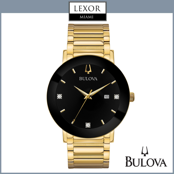 Bulova 97D116 Futuro Gold Stainless Steel Strap Men Watches