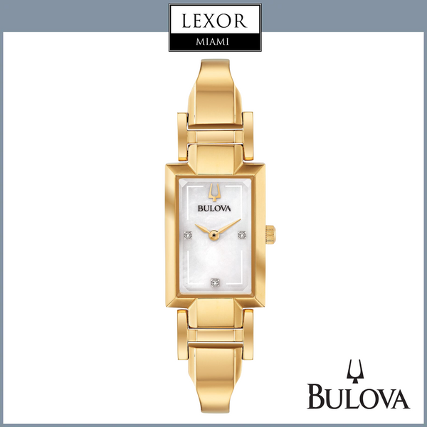 Bulova 97P141 Classic Gold Stainless Steel Strap Women Watches