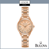 Bulova 97P151 Sutton Rose Gold Stainless Steel Strap Women Watches