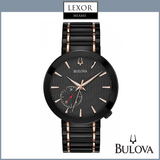Bulova 98A188 Latin Grammy® Black Stainless Steel Strap Men Watches