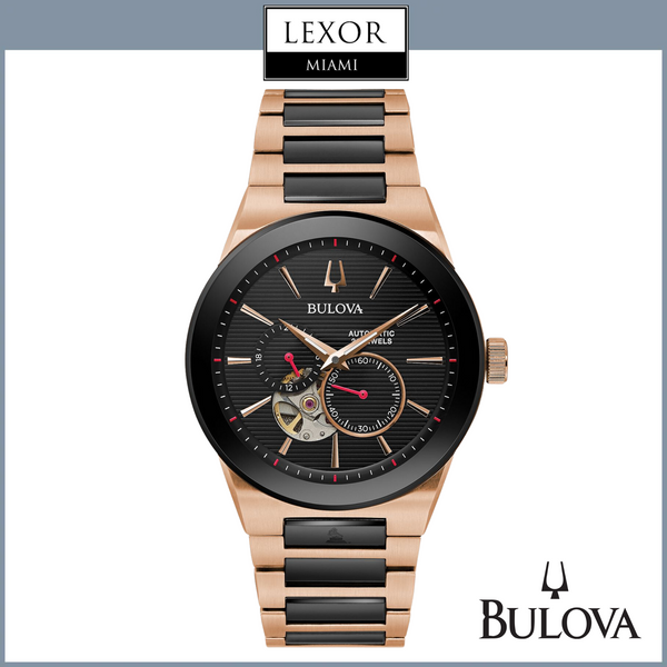 Reloj para hombre Bulova 98A236 Latin Grammy con correa de acero inoxidable en dos tonos