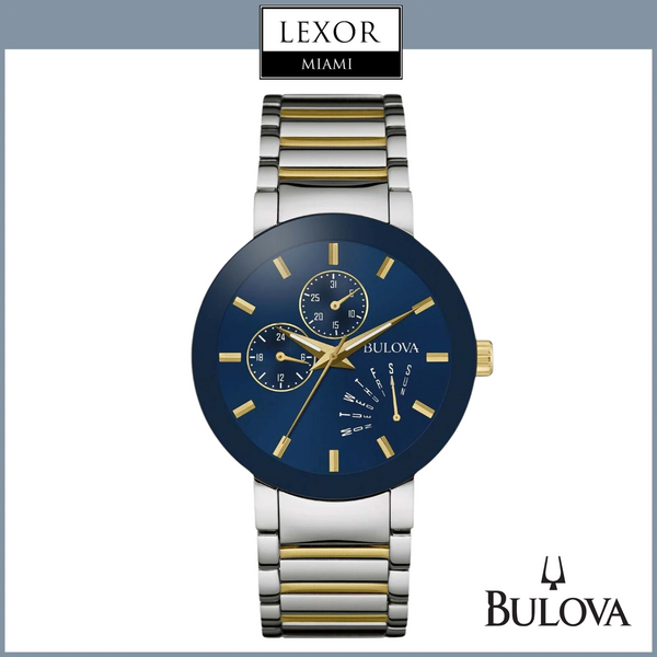 Bulova 98C123 Futuro Two-Tone Stainless Steel Bracelet 40mm Men Watches