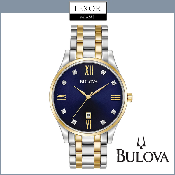 Bulova 98D130 Classic Diamond Unisex Watches
