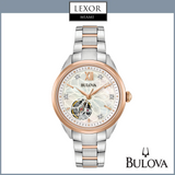 Bulova 98P170 Sutton Automatic 2 Tone Stainless Steel Strap Women Watches