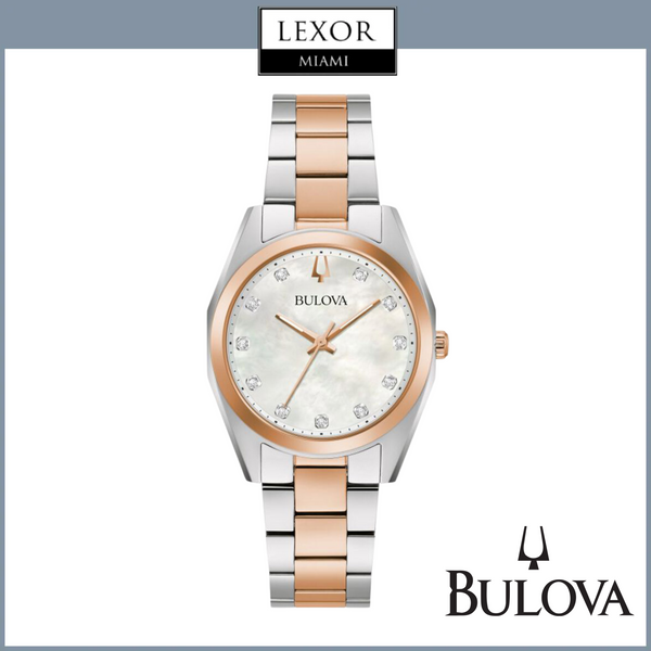 Bulova Surveyor 98P207 Two-Tone Ladies Watch