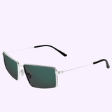 Angle View Balenciaga BB0195S-003 62 Sunglass MAN METAL