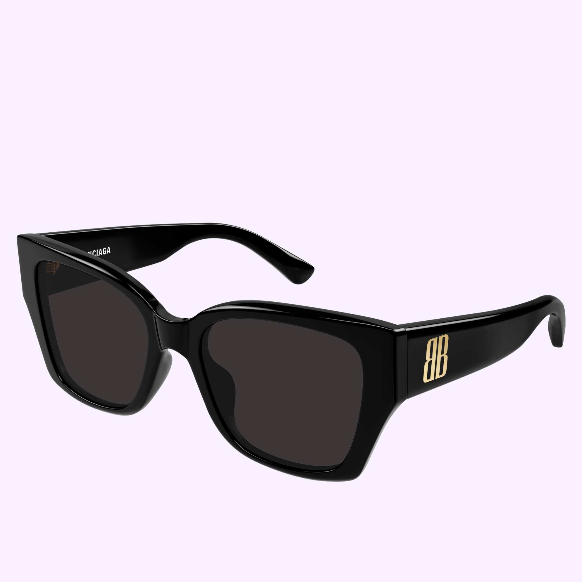 Angle View Balenciaga Sunglasses BB0474S-001 55