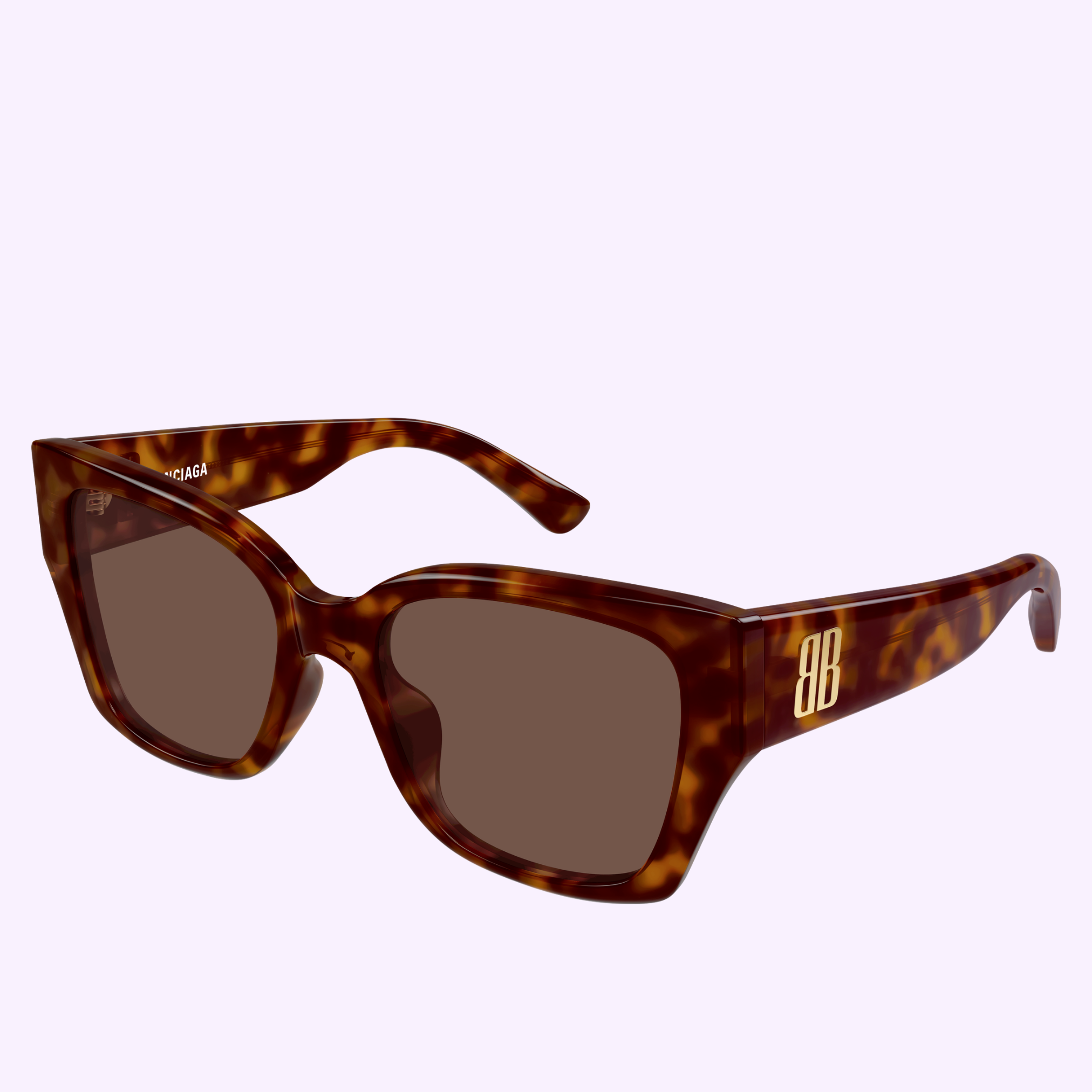 Angle View Balenciaga Sunglasses BB0474S-002 55