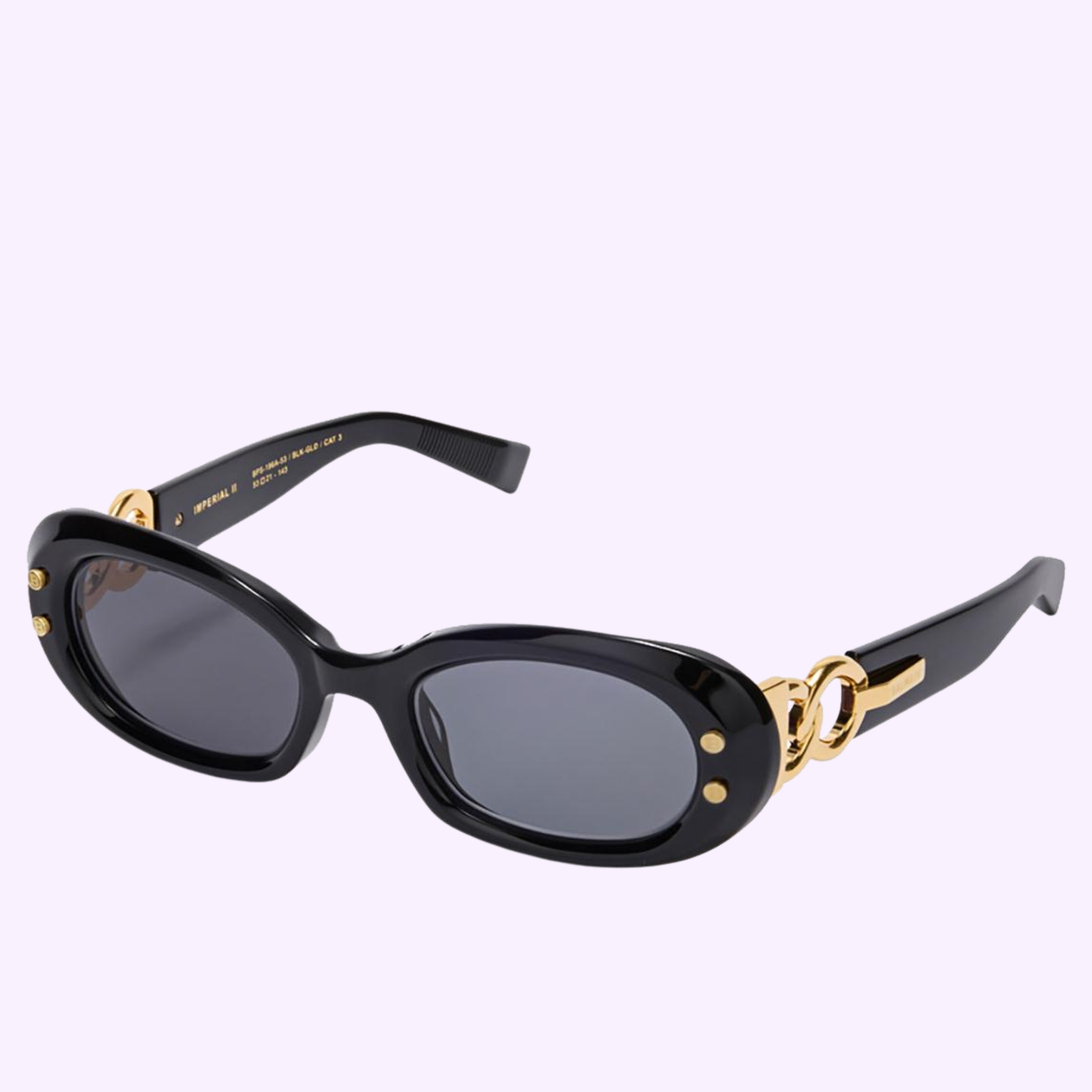 Angle View Balmain Sunglasses BRIGADE - IV BPS-196A-53