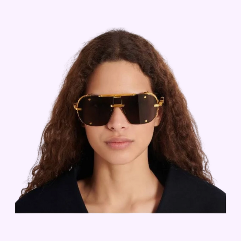 Balmain Sunglasses COLONEL BPS-170A-63 Unisex UPC : 7630449220337