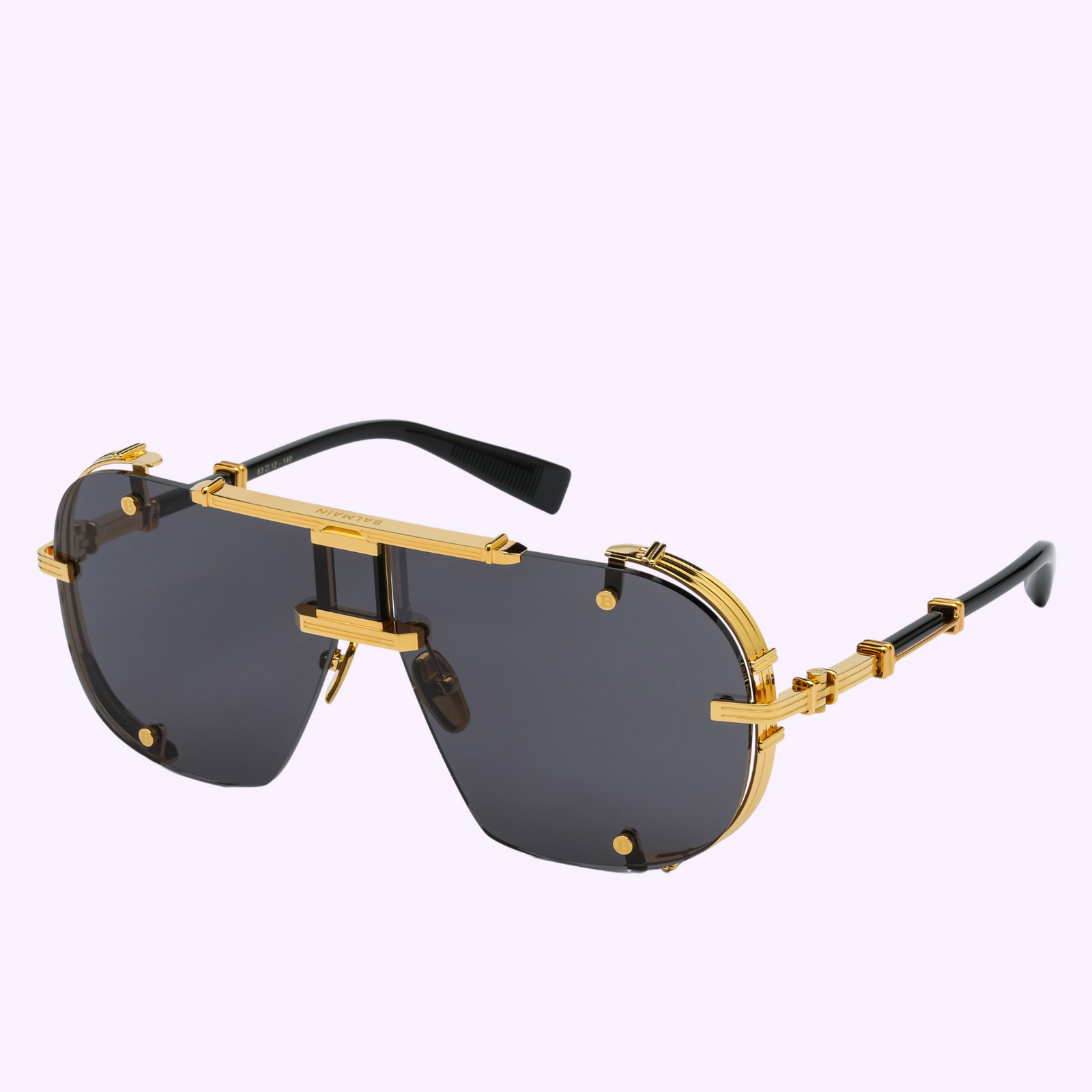 Balmain Sunglasses COLONEL BPS-170A-63 Unisex – Lexor Miami