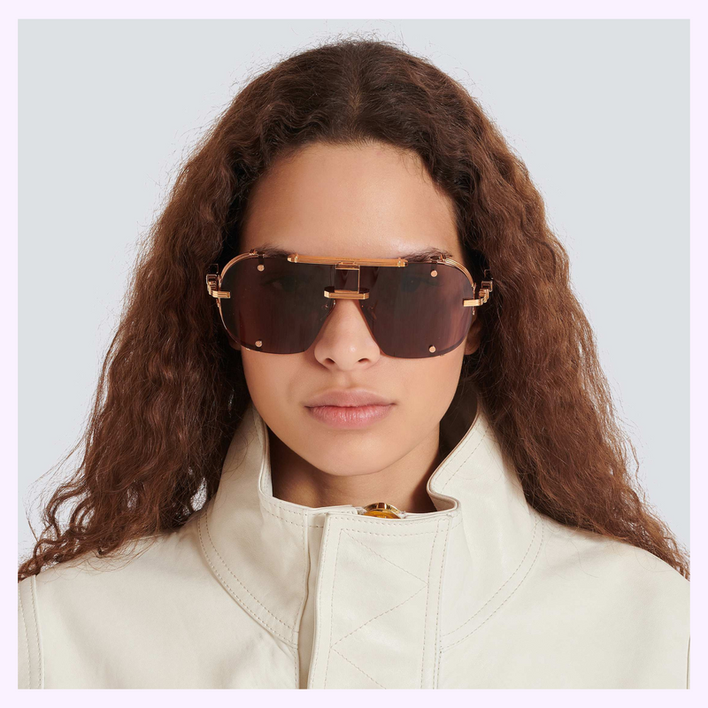 Balmain Sunglasses COLONEL BPS-170C-63 Unisex UPC: 7630449220351