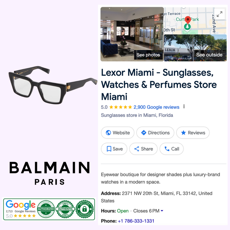 Balmain BPX-148A-52 Formee Optical Frame