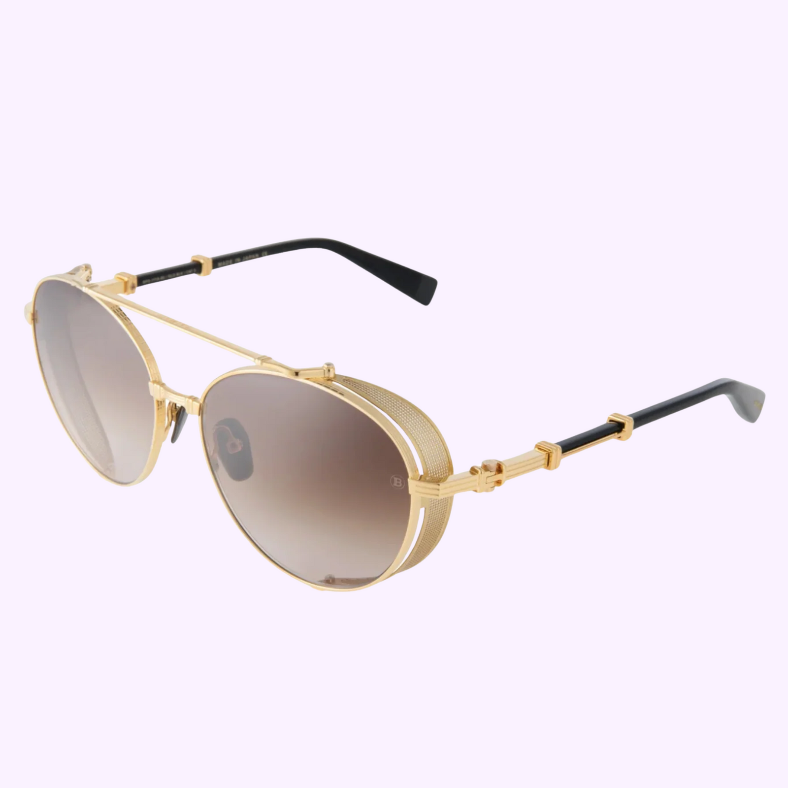 Balmain Sunglasses BRIGADE-II BPS-111A-60 Unisex – Lexor Miami display picture 2