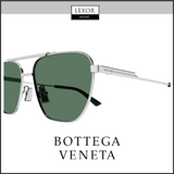Gafas de sol Bottega Veneta BV1236S-003 57 HOMBRE METAL