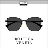 Bottega Veneta BV1237S-001 57 Sunglass WOMAN METAL