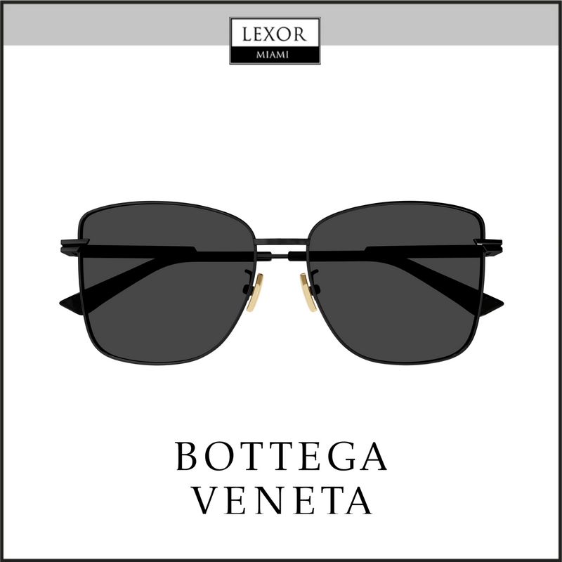 Bottega Veneta BV1237S-001 57 Sunglass WOMAN METAL