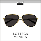 Bottega Veneta BV1240S-001 59 Sunglass MAN METAL