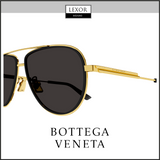 Bottega Veneta BV1240S-001 59 Sunglass MAN METAL