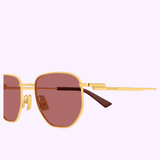 Bottega Veneta Sunglasses BV1301S-006 52 Unisex METAL